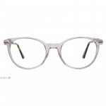 Damenbrille Colibris Marie, transparentes Gestell, runde Gläser, moderne und elegante Optik.