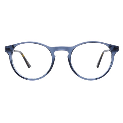 Colibris Milo pantoe Brille in Rauchblau für herren und schmale Gesichter