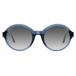 Colibris Minna pantoe Brille in Rauchblau für damen und schmale Gesichter