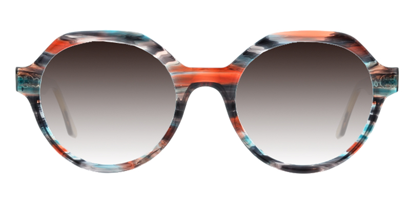 Colibris Moni- 187 | 19 rauchblau 48-19 Colibris Moni pantoe Brille in Rot für damen und schmale Gesichter