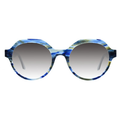 Colibris Moni pantoe Brille in Blau für damen und schmale Gesichter