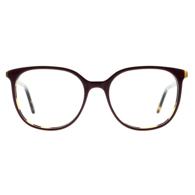 Colibris Nina pantoe Brille in Bordeaux für damen und schmale Gesichter
