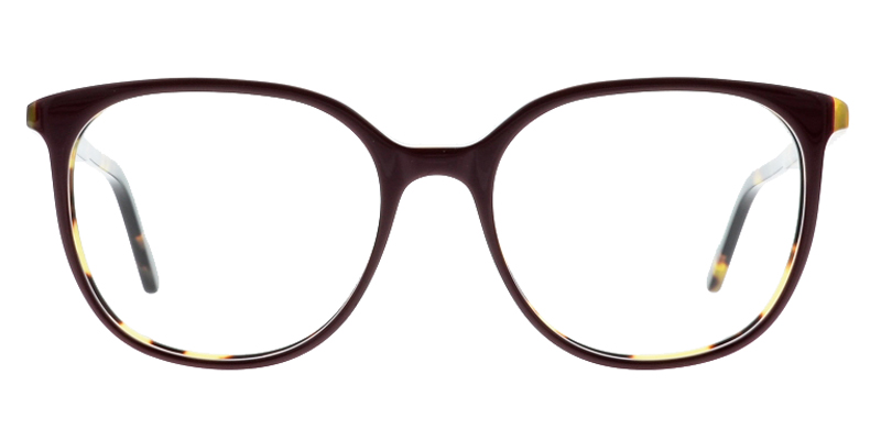 Colibris Nina- 125 bordeaux classic havanna 49-16 Colibris Nina pantoe Brille in Bordeaux für damen und schmale Gesichter