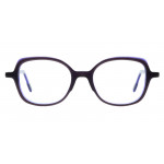 Colibris Patti runde Brille in Lila für damen und schmale Gesichter