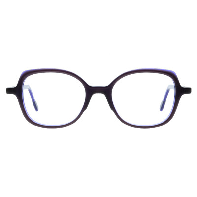 Colibris Patti runde Brille in Lila für damen und schmale Gesichter