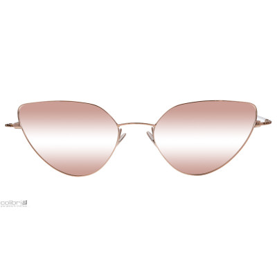 Colibris Saga Sun ovale Sonnenbrille in Roségold für damen und schmale Gesichter