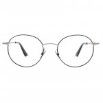 Unisexbrille Colibris Sally mit runden, dünnen Metallrahmen in Schwarz, moderne und zeitlose Optik.