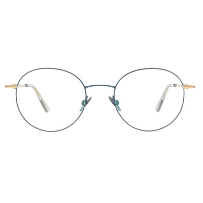 Colibris Sally runde Brille in Blau für damen und schmale Gesichter