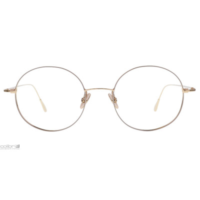 Colibris Sanna runde Brille in Creme für damen und schmale Gesichter
