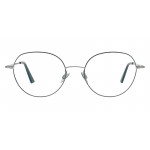 Colibris Siggi ovale Brille in Platin für unisex und schmale Gesichter