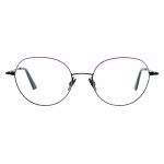 Colibris Siggi ovale Brille in Schwarz für unisex und schmale Gesichter