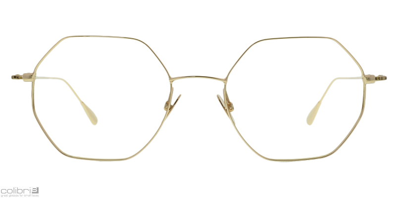 Colibris Sina- 1 grau 48-18 Colibris Sina ovale Brille in Golden für damen und schmale Gesichter