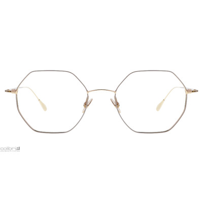 Colibris Sina ovale Brille in Creme für damen und schmale Gesichter