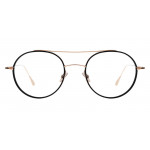 Colibris Smilla ovale Brille in Gold für damen und schmale Gesichter