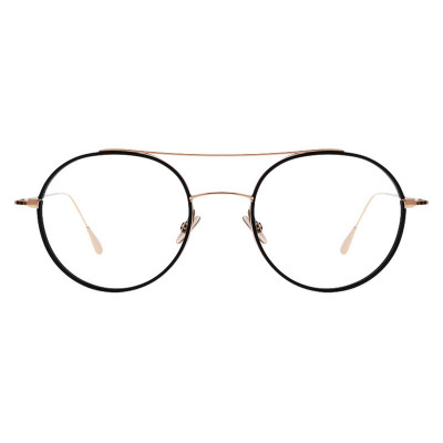 Colibris Smilla ovale Brille in Gold für damen und schmale Gesichter