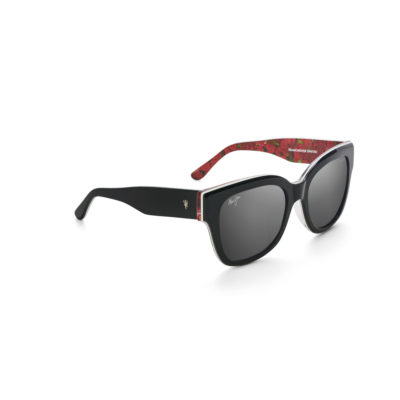 Sonnenbrille Maui Jim 801 Siren Song Schwarz Seite
