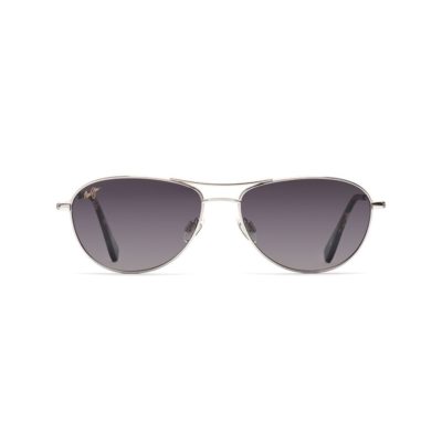 Sonnenbrille Maui Jim Baby Beach 245 Grau Front