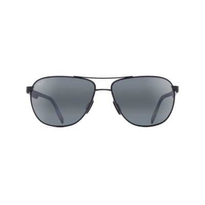 Sonnenbrille Maui Jim Castles 728 Schwarz Front