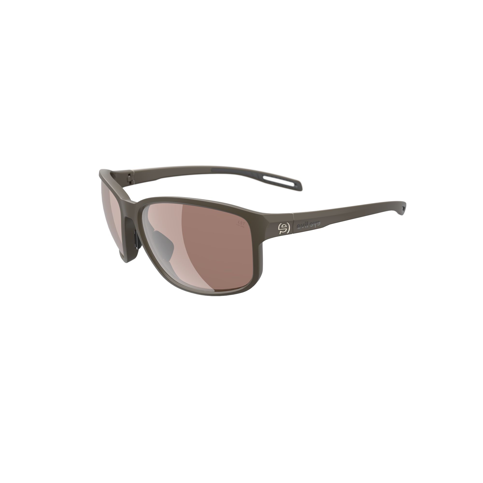 Sonnenbrille Sportbrille Evil Eye Breye E021 E021 75 6000 Khaki Matt Lst Contrast Silver Sid