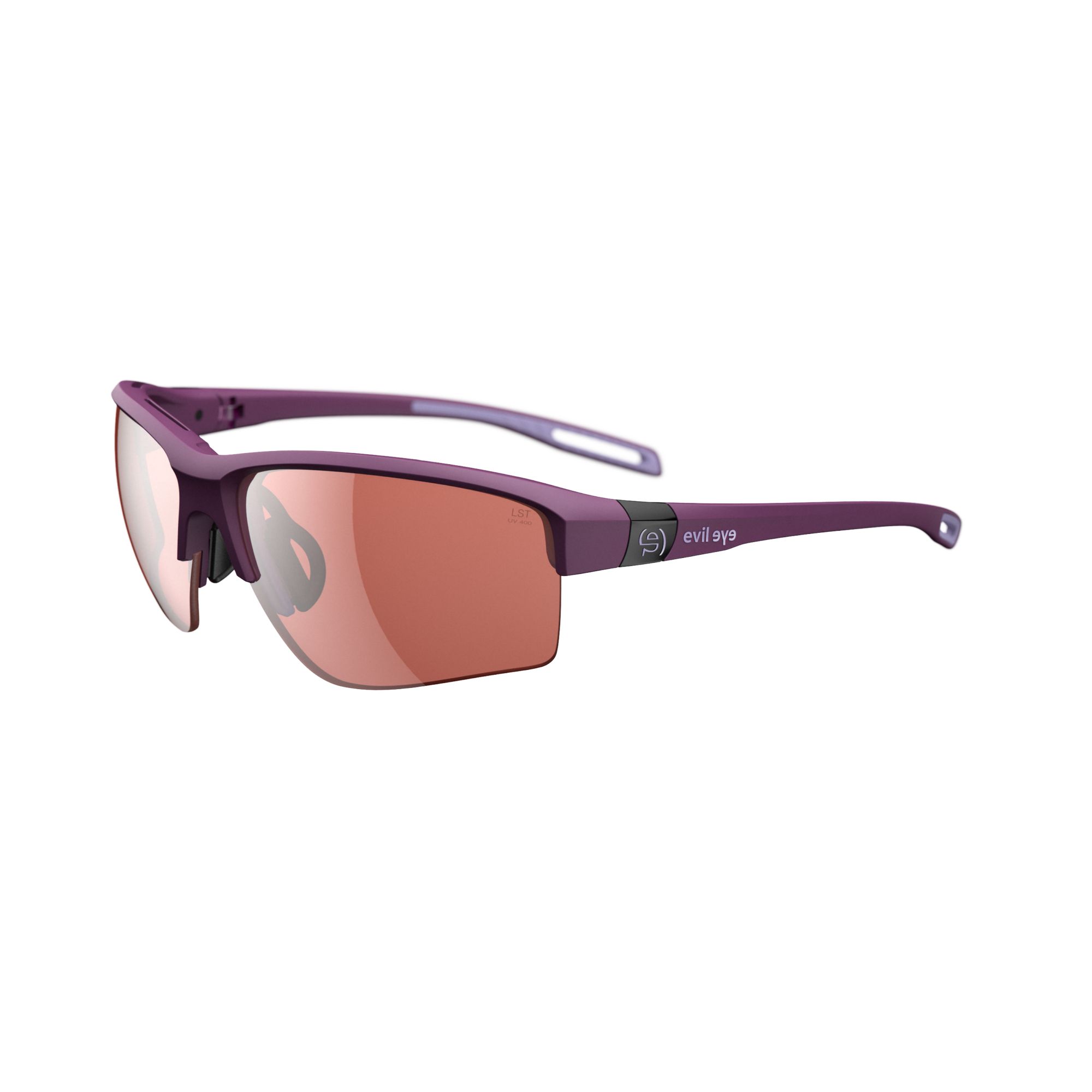 Sonnenbrille Sportbrille Evil Eye Elate P E020 E020 75 4000 Violet Matt Lst Active Silver Bg White Sid