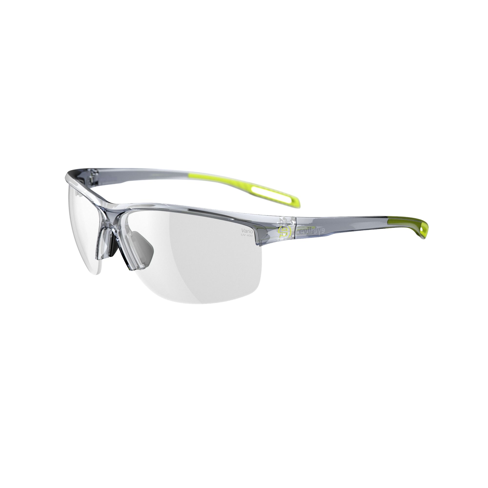 Sonnenbrille Sportbrille Evil Eye Epyx X E015 E015 75 6600 Grey Transp Vario Bg White Sid
