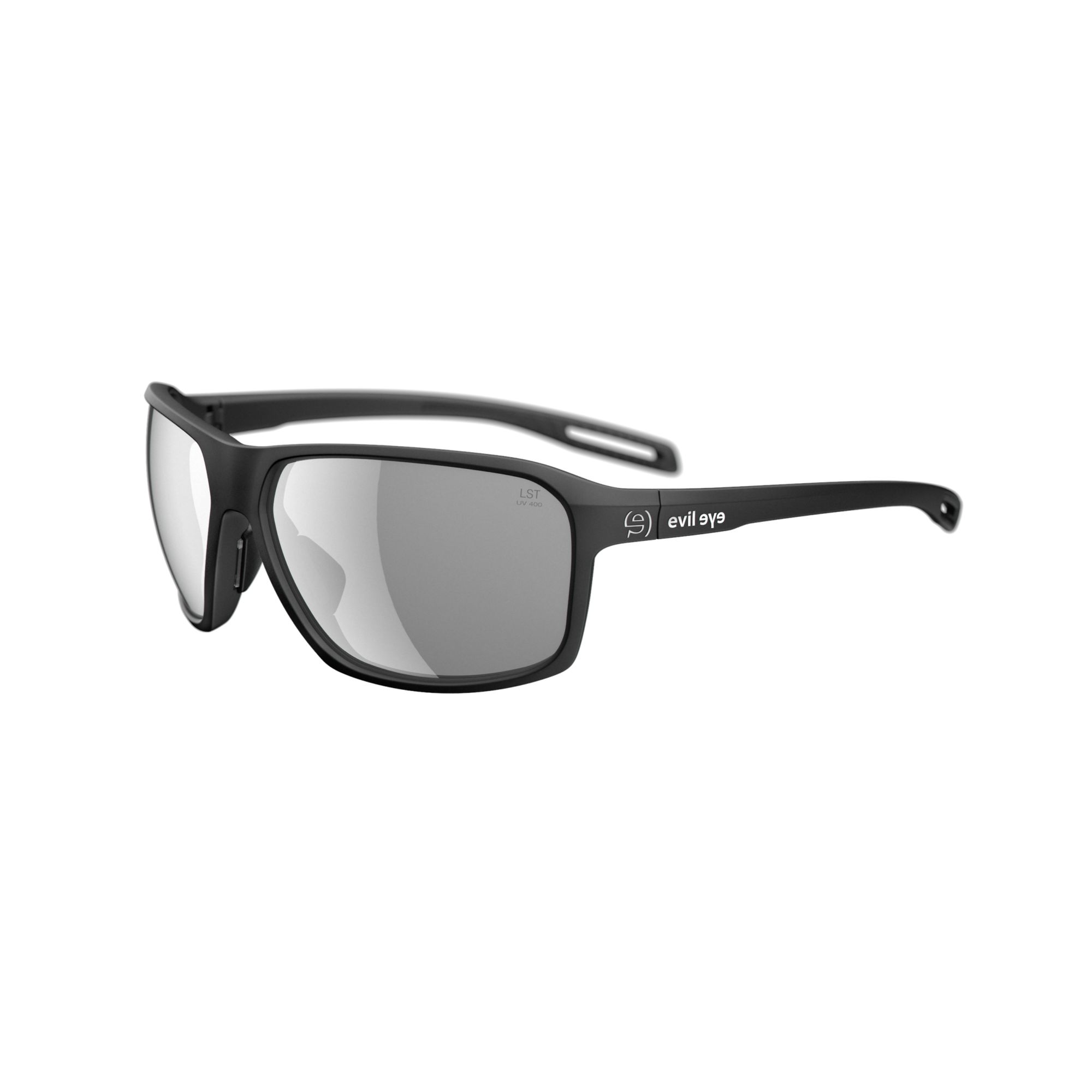Sonnenbrille Sportbrille Evil Eye Nook E011 E011 75 9200 Black Matt Matt Lst Grey Silver Bg White Sid