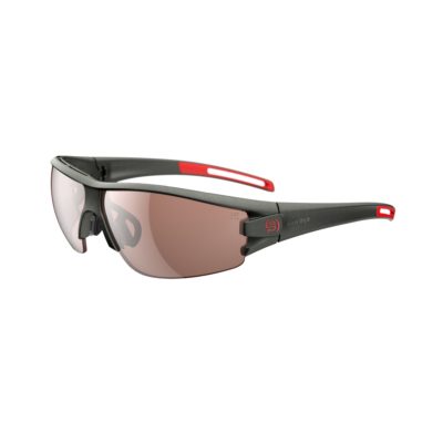 Sonnenbrille Sportbrille Evil Eye Trace E002 75 6500 Dark Olive Met Lst Contrast Silver Bg White Sid