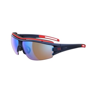 Sonnenbrille Sportbrille Evil Eye Trace Pro E001 75 4500 Navy Met Lst Bluelight Vario Blue Bg White Sid