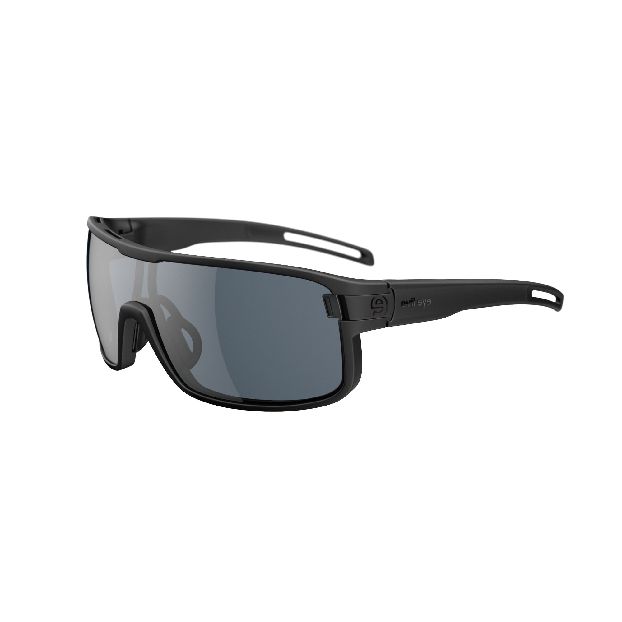 Sonnenbrille Sportbrille Evil Eye Vizor Hr Pro E009 E008 75 9000 Black Matt Grey Bg White Sid