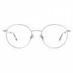 Damenbrille Colibris Steffi mit rundem, filigranem Metallgestell in Gold frontal abgebildet.