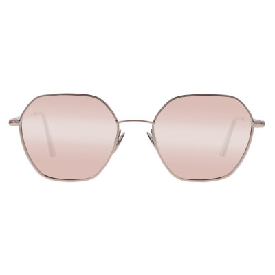 Colibris Zera ovale Brille in Roségold für damen und schmale Gesichter